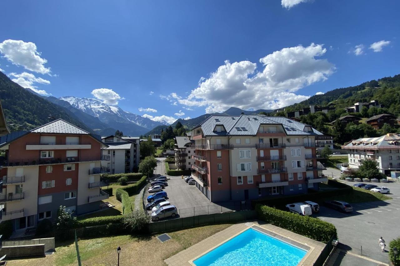 Flat In Residence With Swimming Pool Saint-Gervais-les-Bains Esterno foto